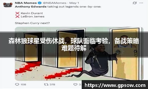 森林狼球星受伤休战，球队面临考验，备战策略难题待解