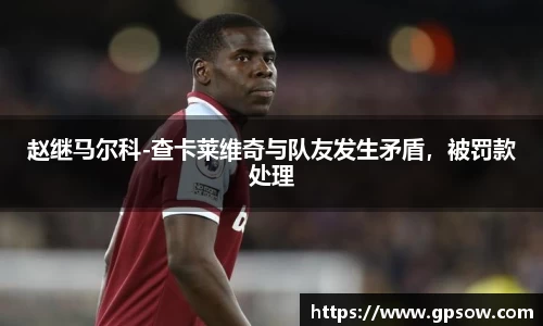 赵继马尔科-查卡莱维奇与队友发生矛盾，被罚款处理
